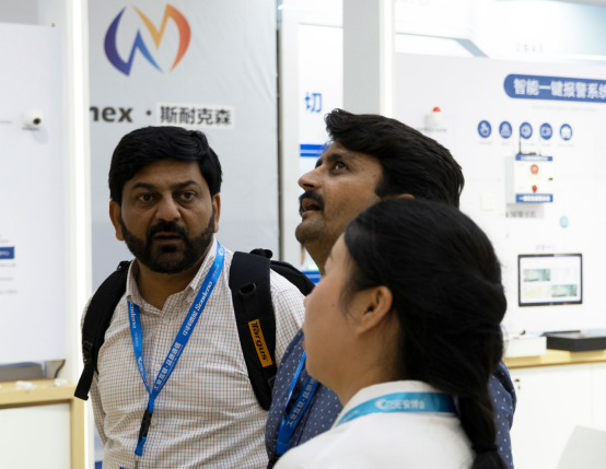 展会进行时-现场直击-2023安博会第二天，刻锐继续精彩