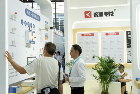 展会进行时-现场直击-2023安博会第二天，刻锐继续精彩